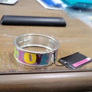 trretrobrclts Colorful Love spring clasp spring close Bracelet